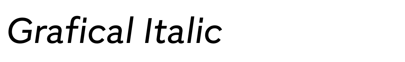 Grafical Italic